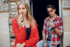 stylish young couple with vape city WingsMyPost