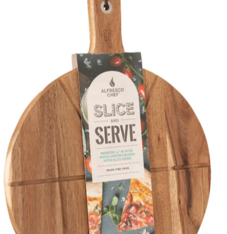 wood serving board